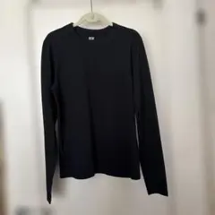 UNIQLO DRY-EX 長袖Tシャツ M ブラック　レディース