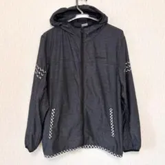 adidas neo フード付きジップパーカー ダークグレー　M