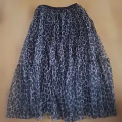 ❤土日価格❤レオパード柄 フレアスカート Mサイズ