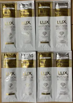 LUX バイオフュージョンホワイトエディションシャンプートリートメント4セットのサムネイル