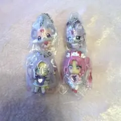 名探偵プリキュア！　名探偵スイング１　ガチャガチャ　マスコット　4点セット