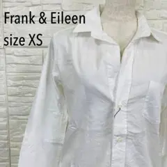 【新品タグ付】Frank&Eilee BARRY 長袖シャツ XSサイズ 白のサムネイル