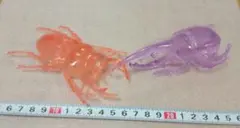 ♾️昆虫 スケルトン フィギュアセット(ヘラクレスオオカブト＆オオクワガタ)