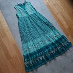 ne Quittez pas ヌキテパ☆チカン刺繍 ロングワンピースSサイズ - メルカリ