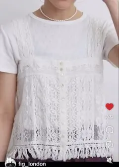 fig London オリジナルレースビスチェのサムネイル