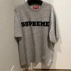 25aw supreme cross s/s top heather grey - メルカリ