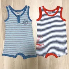 プチバトー　ロンパース6m 67cm