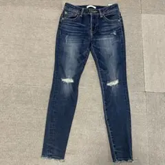 AZUL BY MOUSSY レディース デニム ジーンズ ダメージ加工 M