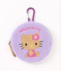 Hello Kitty ボアポーチ カラビナ付き
