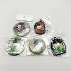 【5点セット】おそ松さん チョロ松　缶バッジ　ラバスト