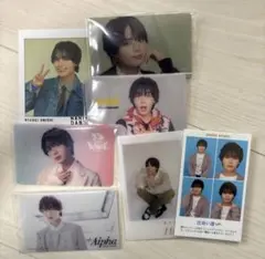 なにわ男子 大西流星クリアソロカード・フォトカード等のセット