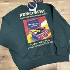 新品 RRmoment ルルモーメント　トレーナー ダークグリーン　120