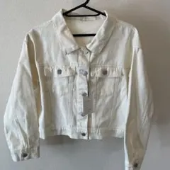 GRL ショート丈ツイルジャケット