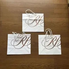 #HOTEL ショップ袋 ラッピング ショッピング バッグ 3枚 セット 日用品