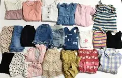 夏服　子ども服まとめ売り　80センチ　22点セット