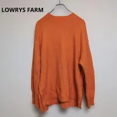 ローリーズファーム　ニット　長袖　ハイネック　裾スリット【フリーサイズ】