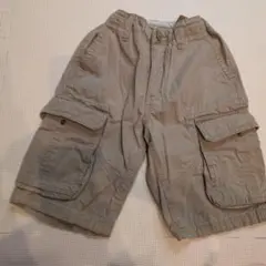 GAP KIDS ベージュカーゴハーフパンツ　130〜140