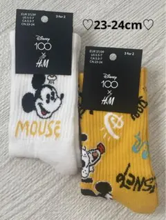 新品タグ付き♡2種セット☆トレバーアンドリュー×ディズニーコラボ☆靴下！！