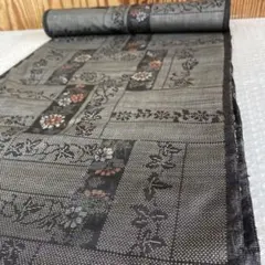 正絹　シルク100% 韓国産　大島　紬