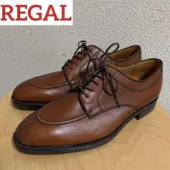 【極美品】REGAL Uチップ ブラウン グッドイヤー 25cmのサムネイル