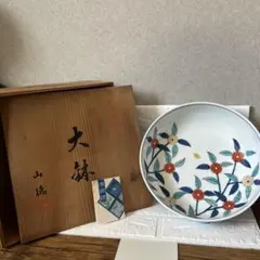九谷 泰山 武腰泰山 飾り皿 色絵薊文 アザミ 共箱 - メルカリ