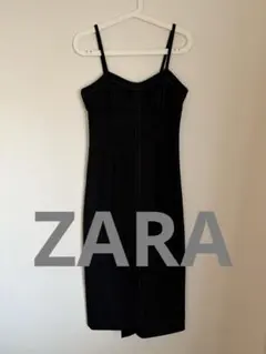 ZARA スウェード風ワンピース EUR S
