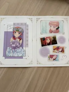 五等分の花嫁 Newtype 特製ウェディングポストカード