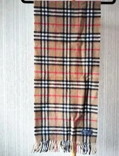 Burberry　バーバリーズ　マフラー　ストール　ノバチェック　カシミヤ
