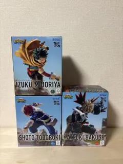 【未開封】僕のヒーローアカデミア XrossLink 3種セット