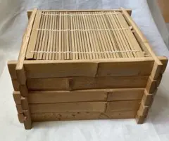 竹製 蕎麦せいろ そばざる　5枚組セット【最終値下げ】のサムネイル