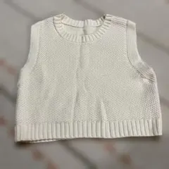 UNIQLO ベビーベスト 80 アイボリー