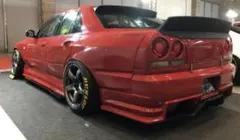 ER34 セダン BOMEXリアバンパー - メルカリ