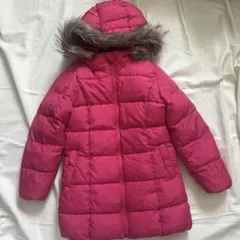 GAP kids ファー付きフード ピンク ダウンコート　2way