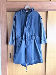 beautiful people モッズコート 160 ブルーのサムネイル