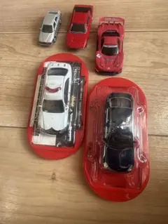 缶コーヒーおまけ　ミニカー5台セット