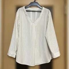 anysis★ストライプブラウス