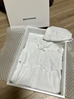 ミキハウス セレモニー ベビー ドレスセット 白 MIKIHOUSE