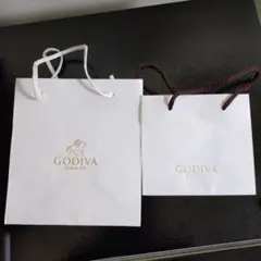 #GODIVA ショップ袋 大小セット