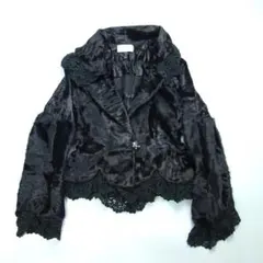 J*9様 574 美品 イタリア製 ANNA KEL スワカラ ファーコート 毛