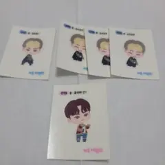 韓国限定 セブチ GS25 パン ステッカー 016 018 019