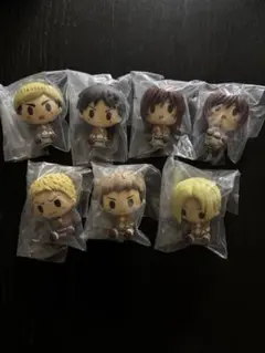 一番くじ 進撃の巨人 ～獣の巨人は俺が仕留める～ ちょこのっこフィギュア セット