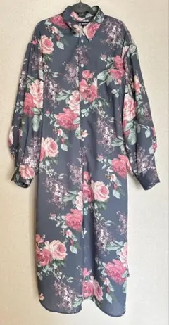 JUNYA WATANABE 花柄シャツワンピースのサムネイル