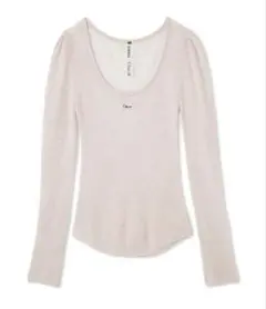 SNIDEL Chacott シアーリブニット PNK ピンク ONE SIZE