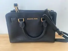 MICHAEL KORS 黒 ショルダーバッグ