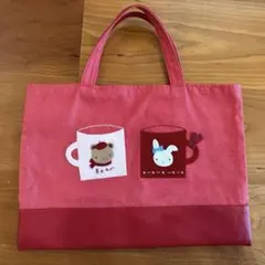 洋*子様 希少familiar ファミリア トートバッグ レッド 洋*子様 希少familiar ファミリア トートバッグ レッド - メルカリ