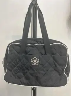 最終値引き　クレイサス　トートバッグ　ワッフル　黒　チャック付き