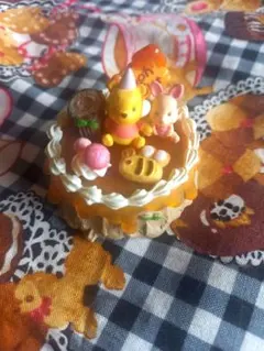 くまのプーさん リーメント デコケーキ 廃盤レア品 ディズニー