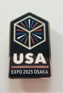 USA EXPO 2025 OSAKA ピンバッジ　非売品　万博　アメリカ