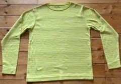 mont-bell ストライプ 長袖Tシャツ