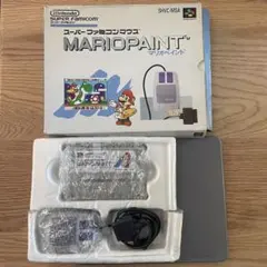 スーパーファミコン マリオペイント｜動作確認済・箱ダメージあり